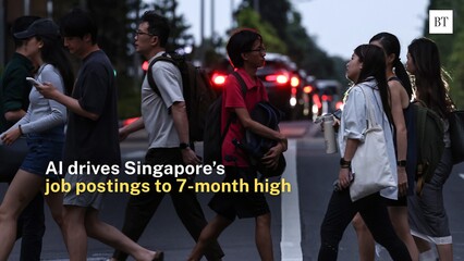 AI drives Singapore’s job postings to 7-month high