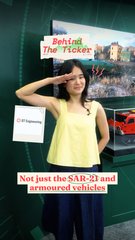 ST Engineering: SAR-21, armoured vehicles and more