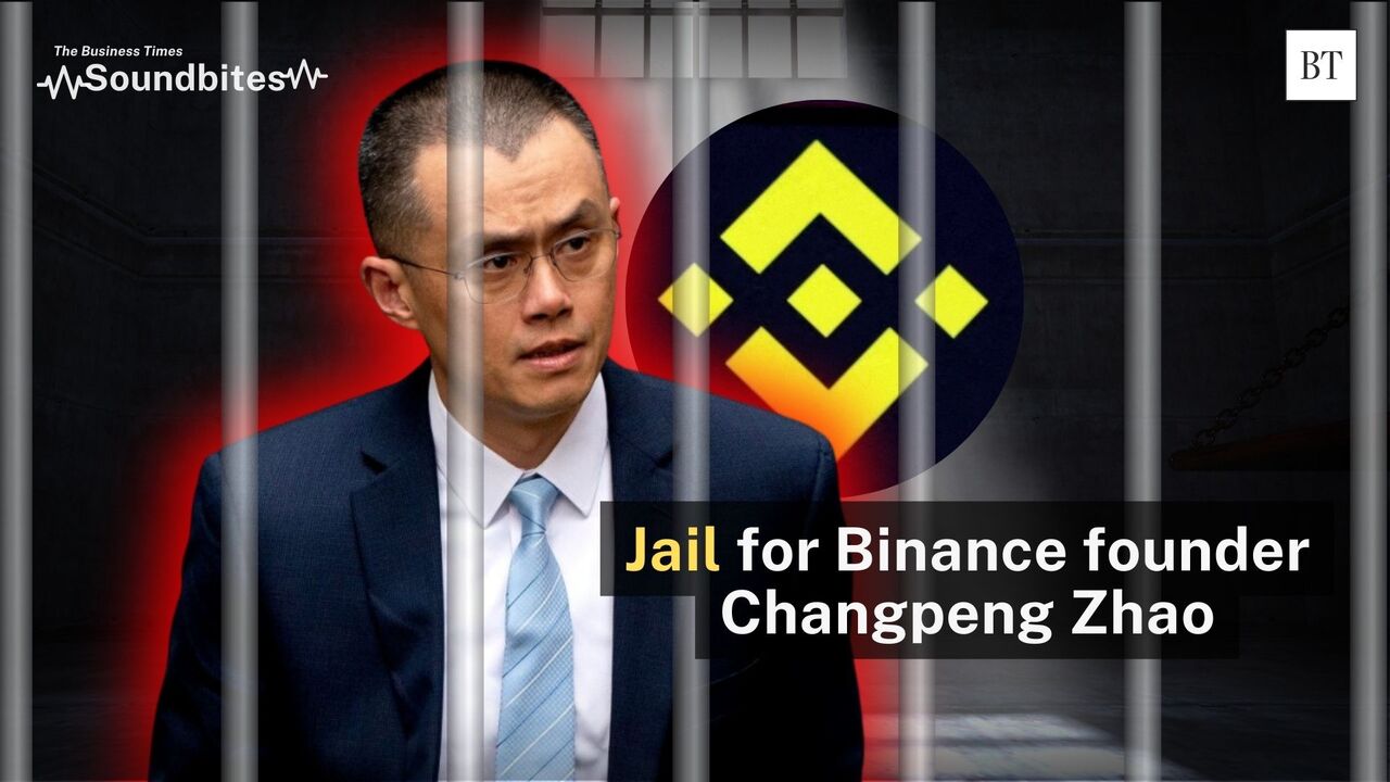 Binance founder jailed 4 months and fined US$100m for money laundering