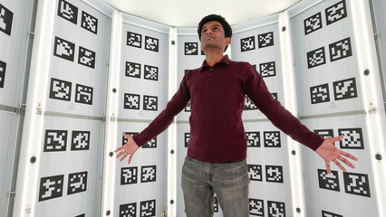 BT's Shikhar Gupta tries Lenovo's 3D avatar scan