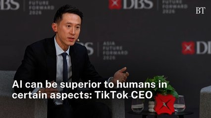 AI can be superior to humans in certain aspects: TikTok CEO Chew Shou Zi