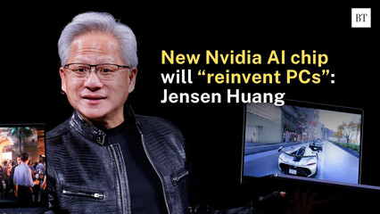 Nvidia enters Windows laptop market, takes on Intel, AMD with new AI chip