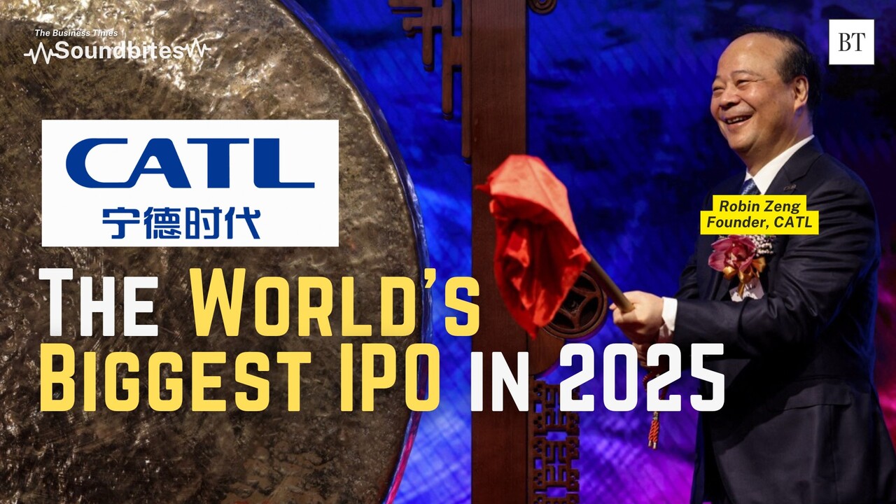 EV battery firm CATL shares jump 18.4% in 2025’s biggest IPO