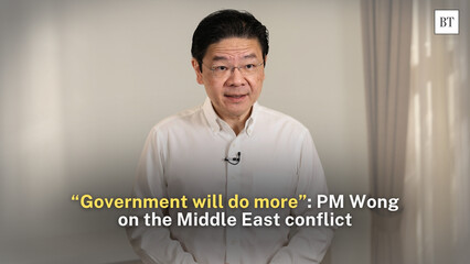 “Singapore cannot be insulated from such global upheavals”: PM Wong