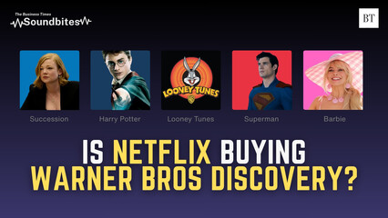Is Netflix buying Warner Bros Discovery?