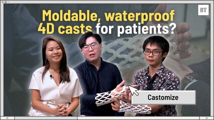 4D printed casts? Student start-up rethinks the 50-year old fibre-glass cast