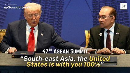 US is 100% with you, Asia: Trump | 47th Asean Summit
