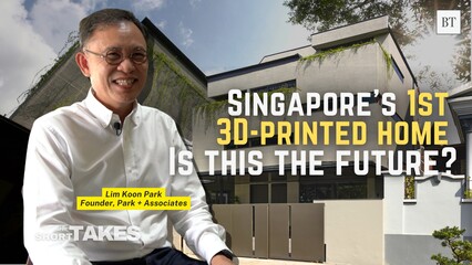 Inside SG’s 1st 3D-printed house, how was it built?