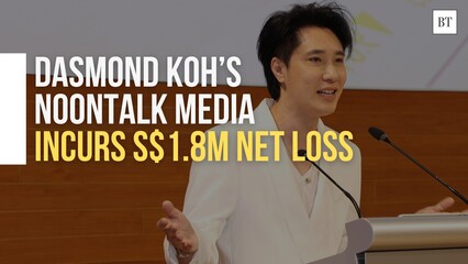 Dasmond Koh’s NoonTalk Media incurs S$1.8m net loss