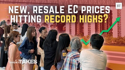 Why are new, resale EC prices hitting record highs?