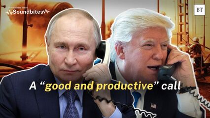 Russia halts strikes on Ukraine energy facility after Trump, Putin call