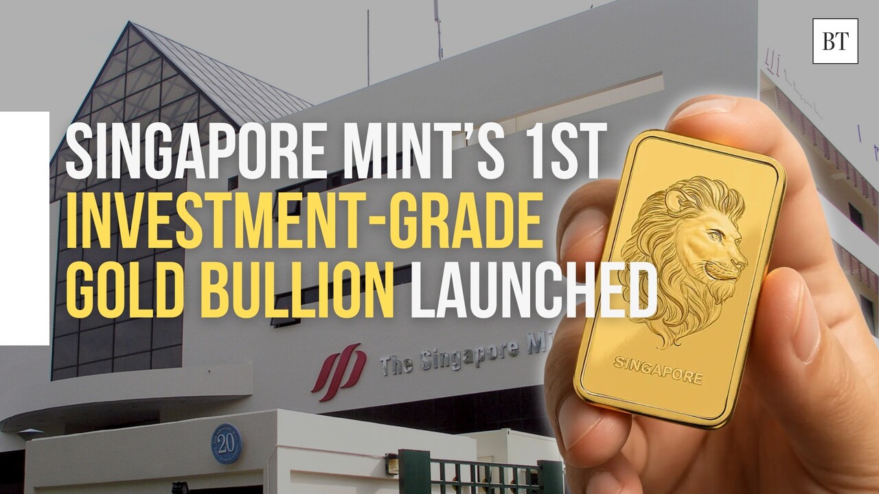 Singapore Mint’s 1st investment-grade gold bullion launched