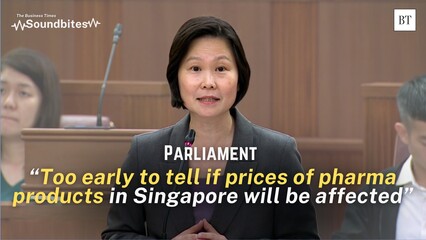 Too early to tell if pharma tariffs will rise prices: Gan Siow Huang