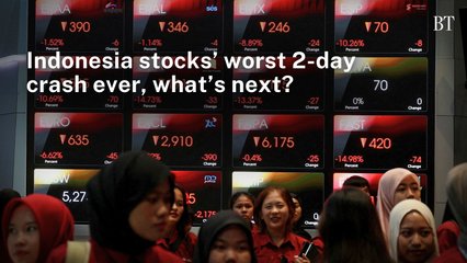 Why Indonesian stocks are freefalling after MSCI's downgrade warning