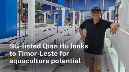 SG-listed Qian Hu looks to Timor-Leste for aquaculture potential