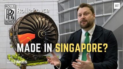 Singapore facility makes 90% of all Rolls-Royce’s jet engine blades?