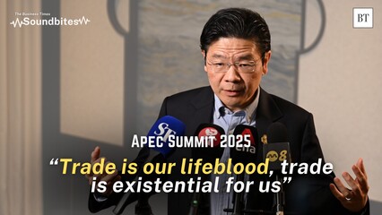 Trade is existential for us: Key takes from PM Wong at the Apec Summit
