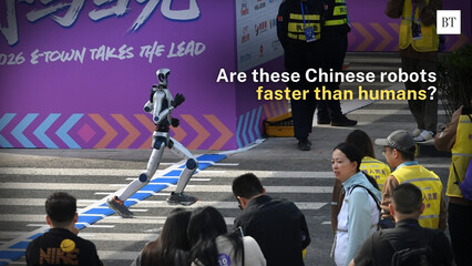 Robots outrun humans at Beijing half-marathon