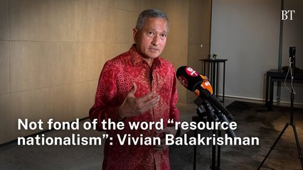 Vivian Balakrishnan on diplomacy, energy security