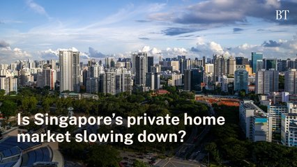 Is Singapore’s private home market slowing down?