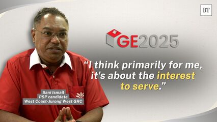 In-depth with: Sani Ismail, PSP candidate for West Coast-Jurong West | GE2025