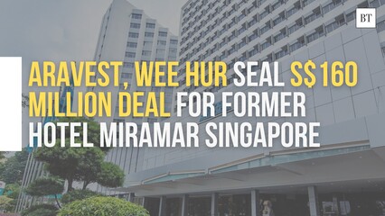 Aravest, Wee Hur seal S$160 million deal for former Hotel Miramar Singapore