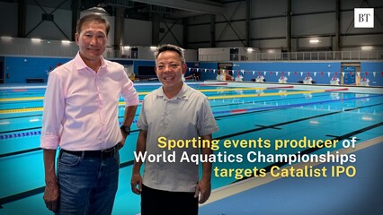 Sporting events producer of World Aquatics Championships targets Catalist IPO