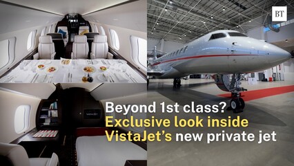 Beyond 1st class? Exclusive look inside VistaJet's new private jet