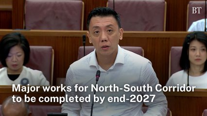 Major works for North-South Corridor to be completed by end-2027: Jeffrey Siow