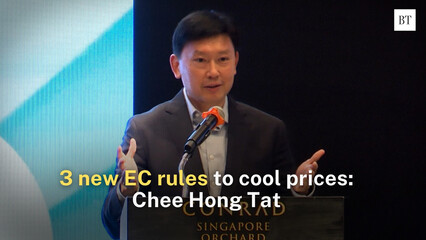 3 new EC rules to cool prices: Chee Hong Tat