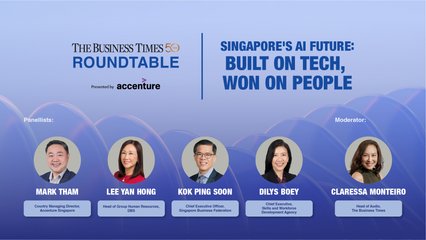Can Singapore firms embrace AI with humans in the lead? | BT50 x Accenture