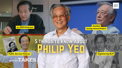 Who is Philip Yeo, ex-EDB chairman and retiring CDL director?