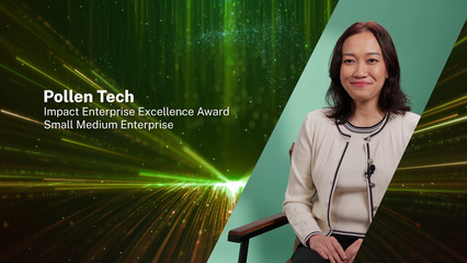 Pollen Tech - Impact Enterprise Excellence Award (SME) | 2025 Sustainability Impact Awards