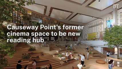 Causeway Point's former cinema space to be new reading hub