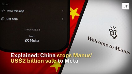 What’s the deal with China, Manus and Meta?