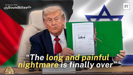 “Nightmare finally over,” Trump says Israel-Palestine war over as both sides release hostages