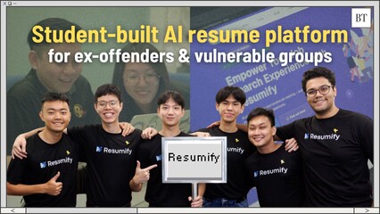 These NSFs built an AI platform that turns Singlish into resumes | Campus to Commerce