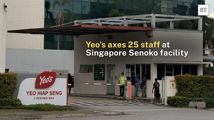 Yeo’s axes 25 staff at Singapore Senoko facility