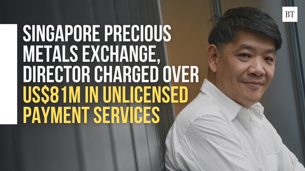 Singapore Precious Metals Exchange, director charged over US$81m in  unlicensed payment services