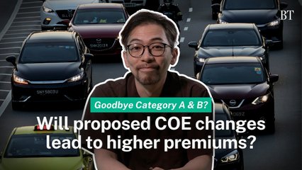 Goodbye Cat A, Cat B? Here’s what is in LTA’s new COE proposal