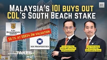 Who’s behind Malaysia’s IOI Properties Group, and why buy out CDL’s South Beach stake?