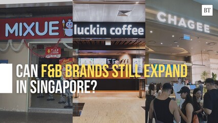 Can F&B brands still expand in Singapore?