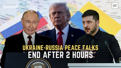 “Difficult but businesslike”: Ukraine-Russia peace talks end after 2 hours