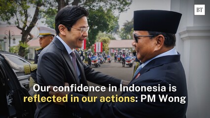 Our confidence in Indonesia is reflected in our actions: PM Wong
