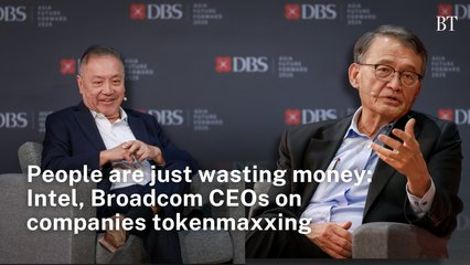 People are just wasting money: Intel, Broadcom CEOs on companies tokenmaxxing