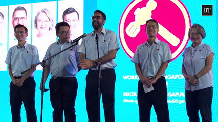 Full Speech: Pritam Singh after winning Aljunied GRC
