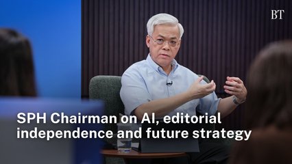 Will AI replace journalists? SPH CEO Chan Yeng Kit doubts it will replace original news