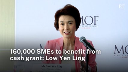 160,000 SMEs to benefit from cash grant: Low Yen Ling