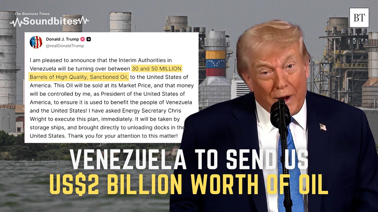 Trump: Venezuela to send US up to 50 million barrels of oil