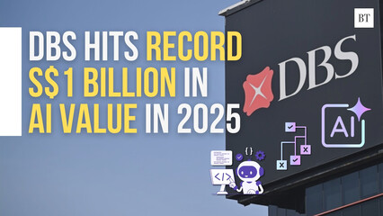 DBS hits record S$1b in AI value in 2025